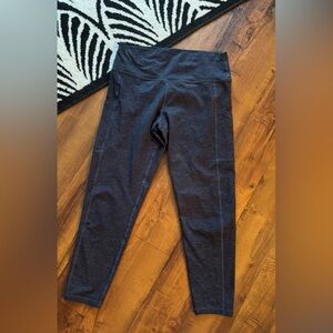 Aerie Offline Dark Navy Stretch Leggings with Pockets XL